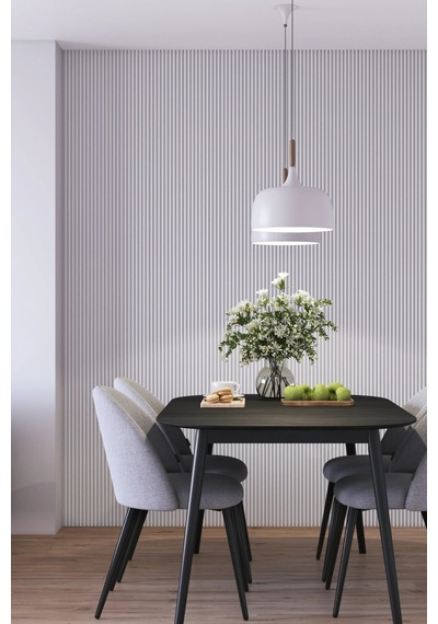 Vilo Mpc S Çıta Duvar Paneli Soft White 265cm Yapıştırmalı Montaj - Neme Ve Darbeye Dayanıklı