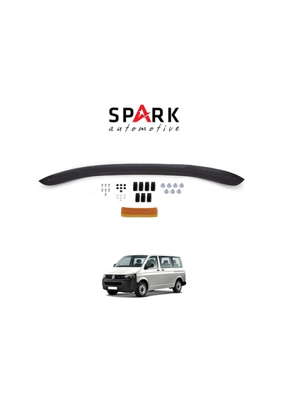 Volkswagen Transporter T5 2009-2014 Yıl Aralığı Uyumlu Kaput Rüzgarlığı 4mm Siyah
