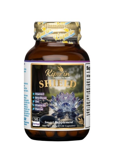 Kiperin Shield Lipozomal C Vitamini, Beta Glukan, D Vitamini, Çinko 30 Kapsül
