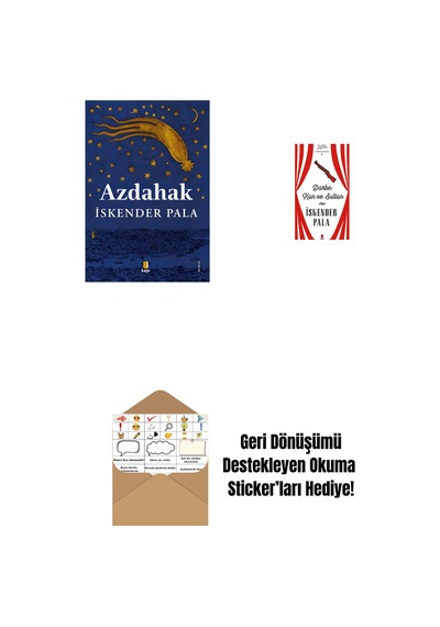 Azdahak + Darbe: Kan Ve Sultan Ciltli + Okuma Sticker'ları