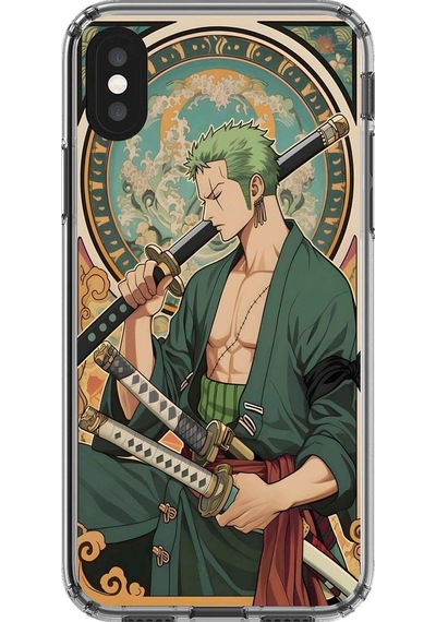 Apple Uyumlu iPhone X Şeffaf Kılıf One Piece Tasarımlı 3