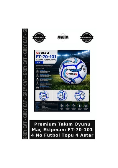 Premium Takım Oyunu Maç Ekipmanı Ft-70-101 4 No Futbol Topu 4 Astar Çok Renkli