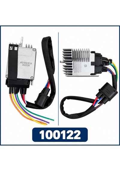 Fan Kontrol Regülatörü Audi A6 2.0 Tdı-tfsı-2.4-2.8 Fsı-3.0-3.0 Fsı-3.2 Tfsı 4f0959501e 4f0959501g 4f0959501a 4f0959501c