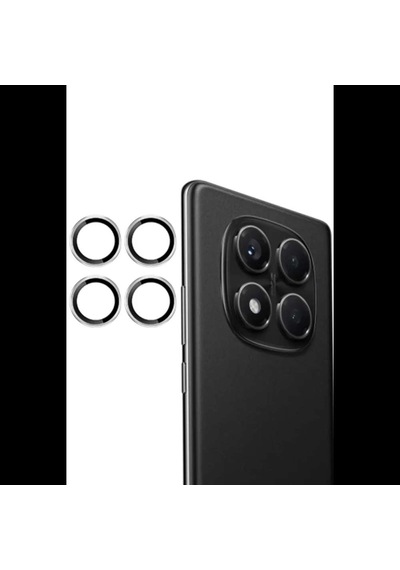 Redmi Note 14 Pro 4g Pvd Metal Kamera Lens - Gümüş Diğer