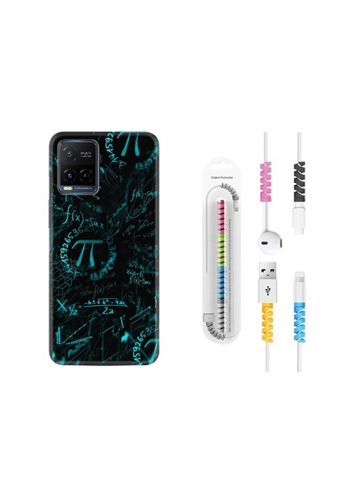 Vivo V21E Kilif Kablo Koruyuculu Pi 1701 544159676