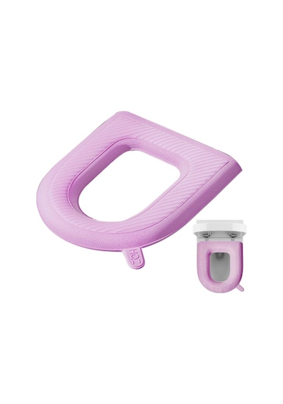 Mucit Home Klozet Kapağı Kılıfı Yıkanabilir Su Geçirmez Beyaz