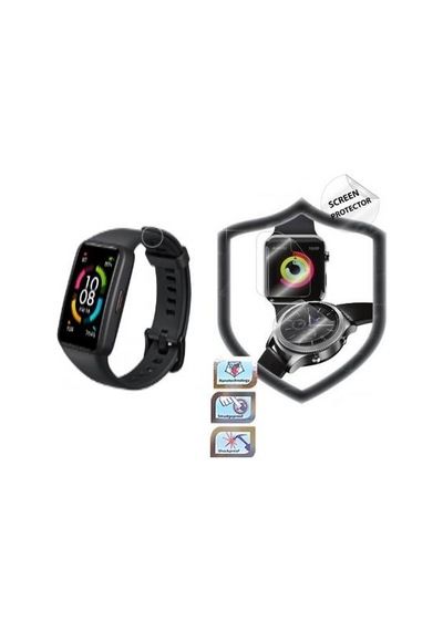 Ecr Honor Band 6 Hd Gerçek Kırılmayan Nano Ekran Koruyucu 2 Adet