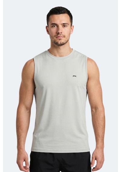 Slazenger Kıngshıll Erkek Açık Gri Tişört