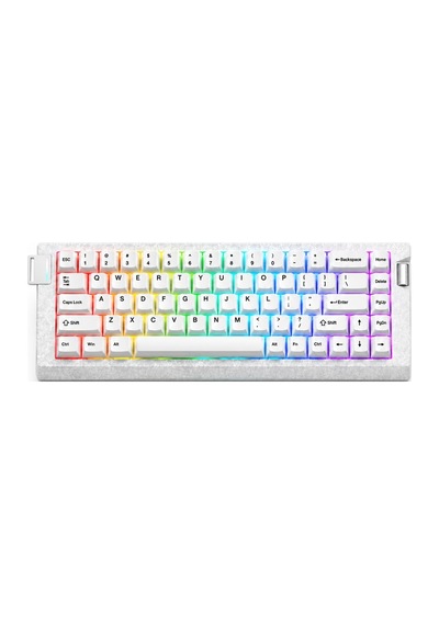 Ajazz Ak680 V3 8000 Hz Manyetik Rgb Oyuncu Klavyesi Beyaz Ice Island