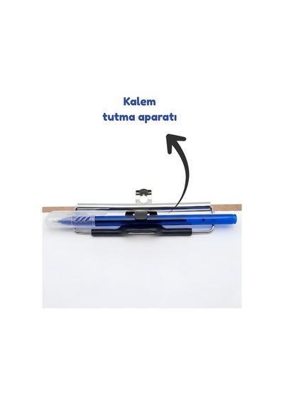 Temel A4 ve A5 Ahşap Sekreterlik Metal Klipsli 2li Set