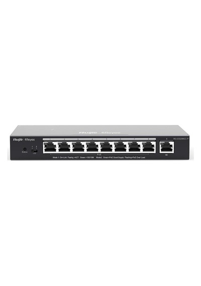 Ruıjıe Reyee Rg-es209gc-p 8 Port Gıgabıt + 1 Port Gıgabıt Rj45 Uplınk Cloud Yönetilebilir 120w Poe S