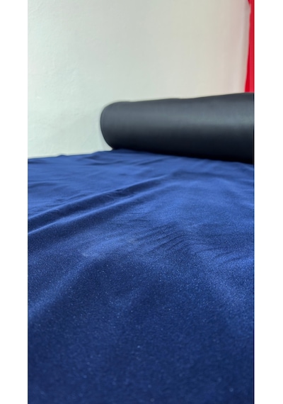 Flok Süet Suni Deri 100 X 150 Yapışkansız Lacivert