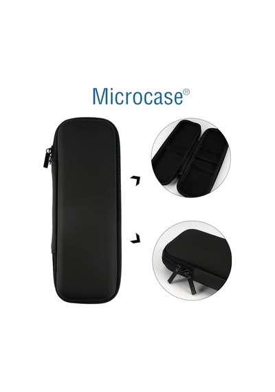 Microcase Dokunmatik Kalem Pencil Kalemlik Fırça Set Kulaklık Kablo Organizer Kılıfı 21x9cm Al5356 Diğer