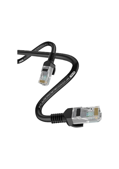 10 Metre Rj45 Ethernet Kablo Go Des Gd-hm891 1000mbps Aktarım Hızı Siyah