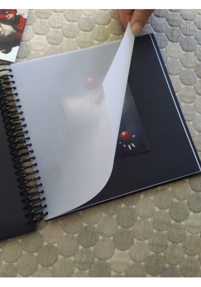 Koala Siyah Yapraklı Defter, Anı Defteri Polocard ,foto Albüm, Polaroid Foto Albüm
