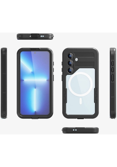 Samsung Galaxy S24 İle Uyumlu Kılıf Su Geçirmez 360 Derece Koruma Waterproof Telefon Kılıfı Samsung Galaxy S24 İle Uyumlu Kılıf Su Geçirmez 360 Derece Koruma Waterproof Telefon Kılıfı