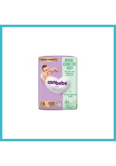 Canbebe Bebek Bezi Mega Paket No:4 -100'lü Dfnbez