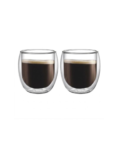 Leggno Vetro Çift Cidarlı Bardak 2li 200 Ml Le-vtr7000dges20 Leggno Çok Renkli