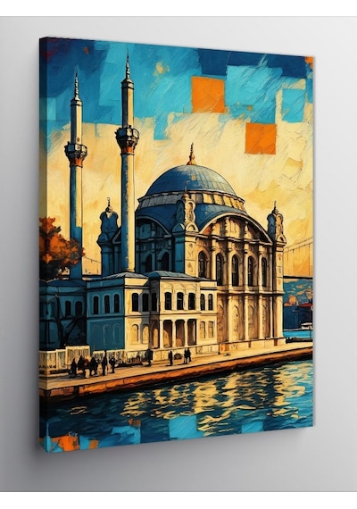 Kanvas Tablo Mimari Ve Tarih İstanbul 50cmx70cm