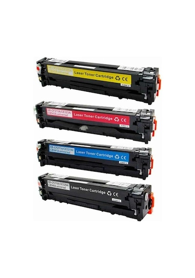 Eko Kartuş Hp CF144A (CB540-CB541-CB542-CB543) Set Uyumlu Toner