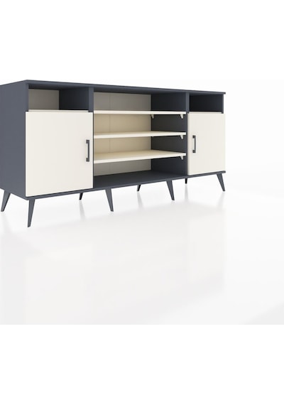 Hyperion Konsol 5 Raflı 2 Kapaklı 176x44x83 Antrasit-aytaşı Aytaşı Hyperion Konsol 5 Raflı 2 Kapaklı 176x44x83 Antrasit-aytaşı Aytaşı