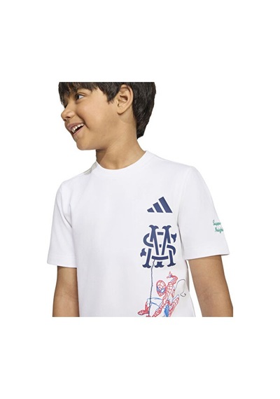 Adidas Lk Marvel Spıder-man Tset Çocuk Günlük Eşofman Takımı Ks3967 Beyaz