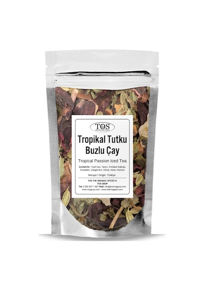 Tos The Organic Spices Tropikal Tutku Buzlu Çay 100 G