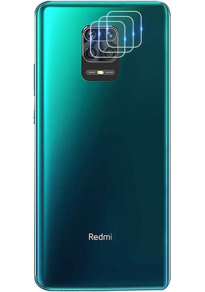 Xiaomi Redmi Note 9S / 9 Pro Kamera Lens Koruyucu Nano Cam Şeffaf