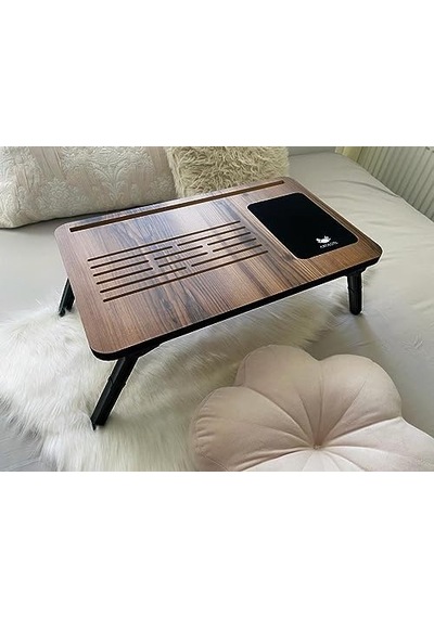 Axolotl Foldaway Telefon Ve Tablet Bölmeli Katlanır Ayaklı Laptop Sehpası Notebook Bilgisayar Çalışm Diğer