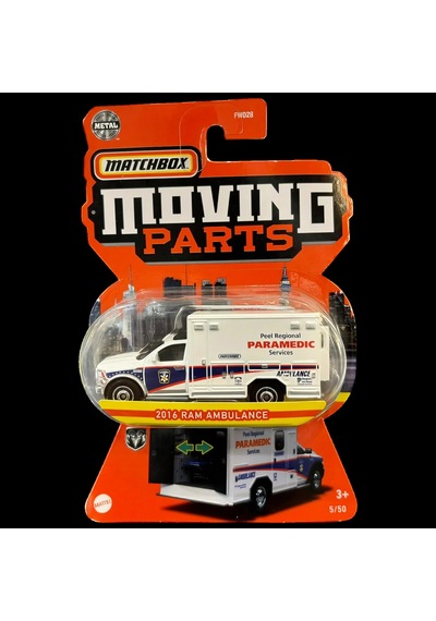 Matchbox Moving Parts - 2016 Ram Ambulance