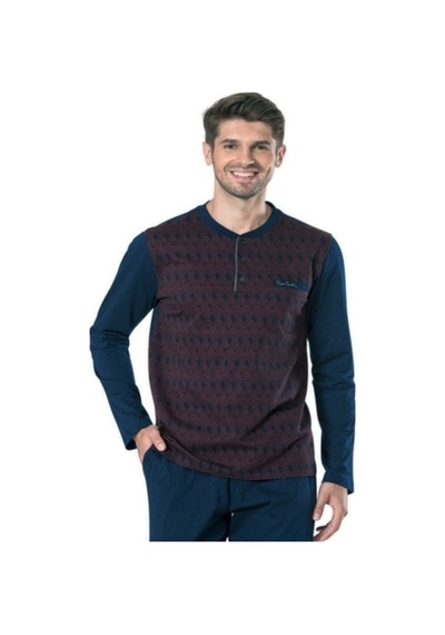 Pierre Cardin 5436 Damatlık Çeyizlik Jakarlı Pijama Takımı