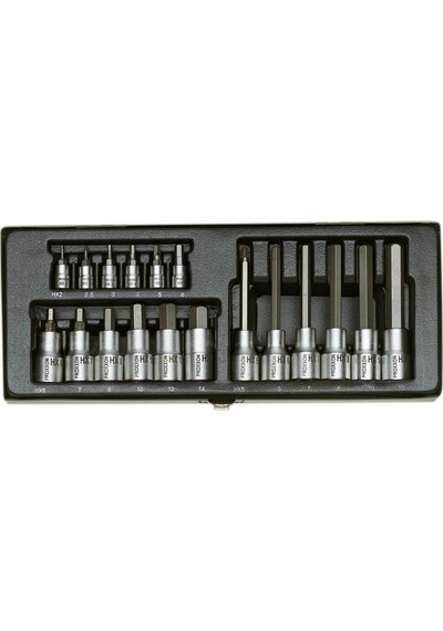 Proxxon 23100 1/4-1/2 18 Parçalı Allen Lokma Takımı