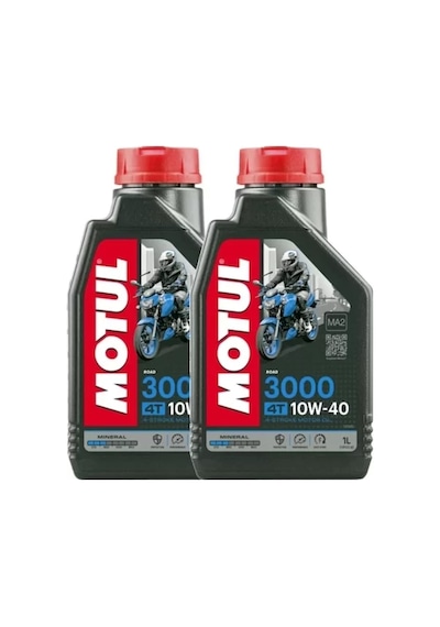 Motul 3000 10W-40 4T Motosiklet Yağı 2 x 1 L