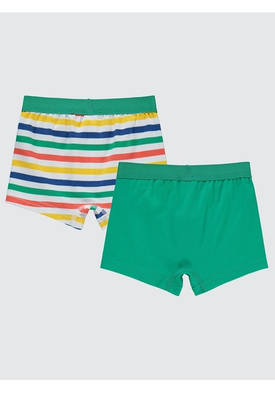 Civil Boys Erkek Çocuk 2'li Boxer Set 2-10 Yaş Standart