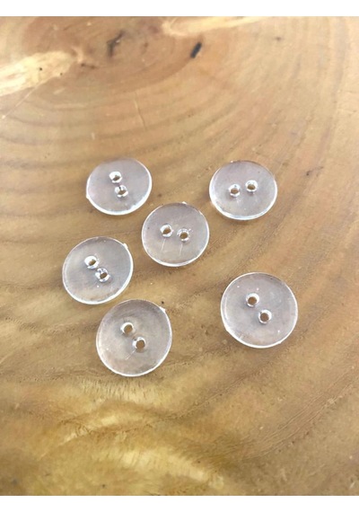 15 Mm Şeffaf Nevresim Düğmesi 50 Adet