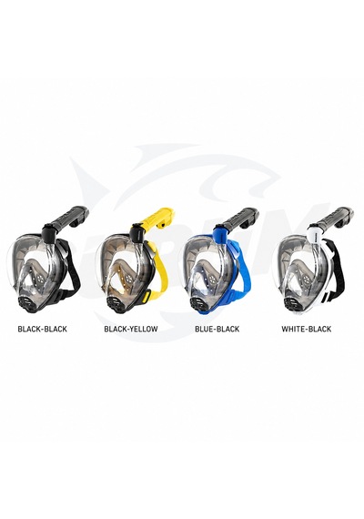 Cressi Komodo Dalış Maskesi Blue-black - M-l