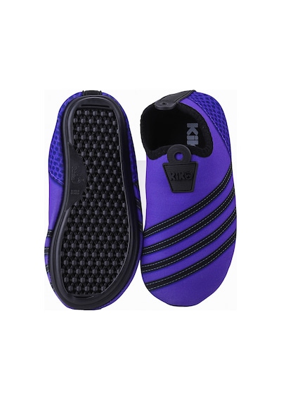 Kiko Kids Enigma Havuz Plaj Kız Çocuk Deniz Ayakkabısı 7501 Mor - Siyah Mor - Siyah