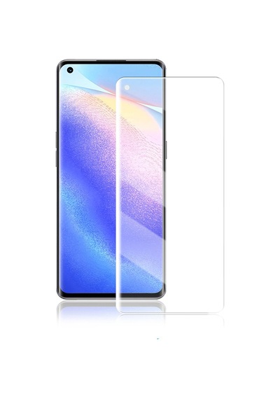 Microcase Oppo Reno 5 Pro 5G Full Ekran Koruyucu Curved 3D Pet Film
