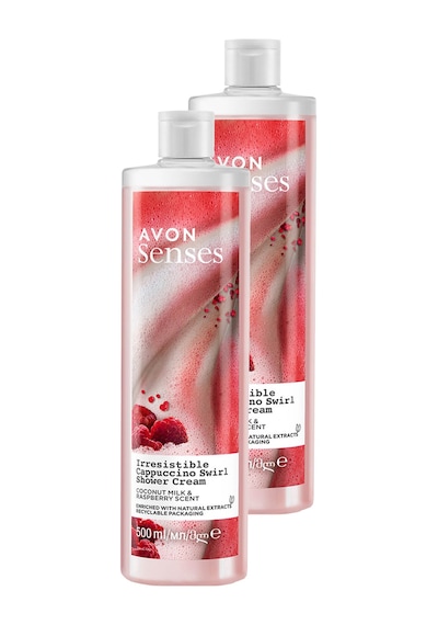 Avon Senses Hindistan Cevisi Sütü Ve Böğürtlen Kokulu Duş Kremi 2 x 500 ML