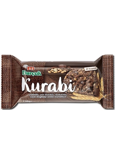 Eti Burçak Kurabi Kakaolu Yer Fıstıklı 12 x 198 G