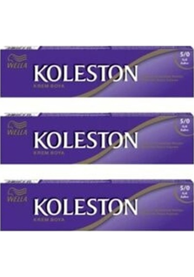 Koleston Tüp Boya 5.0 Açık Kahve 3Adet