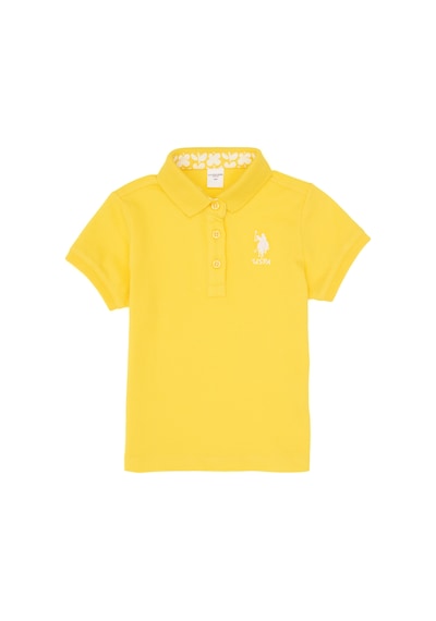 U.S. Polo Assn. U.s. Polo Assn. Kız Çocuk Sarı Tişört Basic 50288990-vr044 SARI