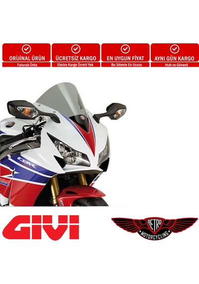 Gıvı D1122S Honda Cbr 600Rr 13-  14 Rüzgar  Sıperlık