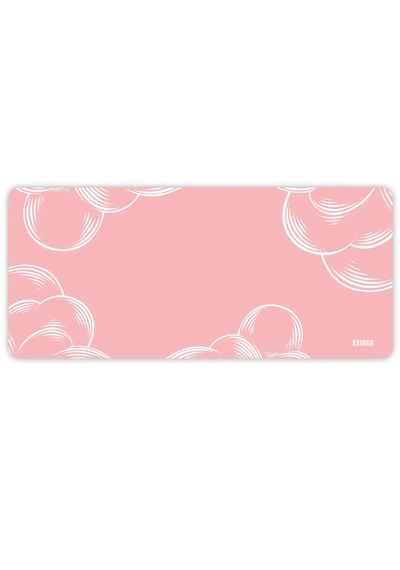 Exvega Mousepad Xxl 90 40 Cloudpink Cloud
