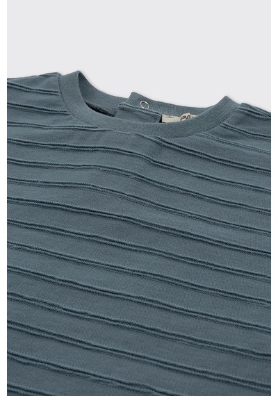 Panço Erkek Çocuk Kısa Kollu T-shirt İndigo