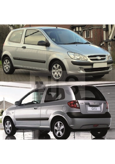 Hyundai Getz İç Kapı Kolu Arka Sol-Sağ Takım 2002-2009
