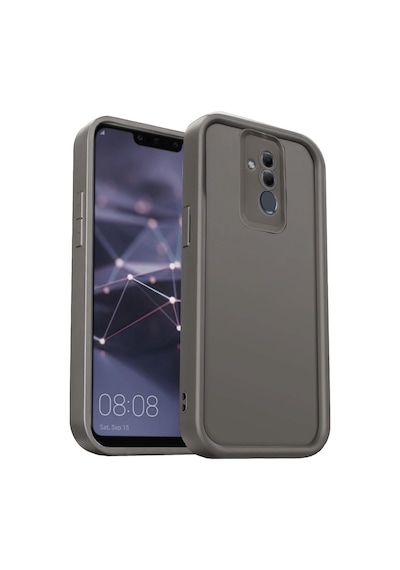 Newface - 470 - Huawei Mate 20 Lite Kılıf Viera Silikon - Csmo-tex - - Gri