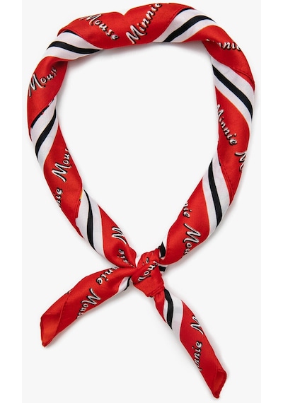 Koton Minnie Mouse Lisanslı Fular Kırmızı 0ybg55509aa 0YBG55509AA421 Kırmızı