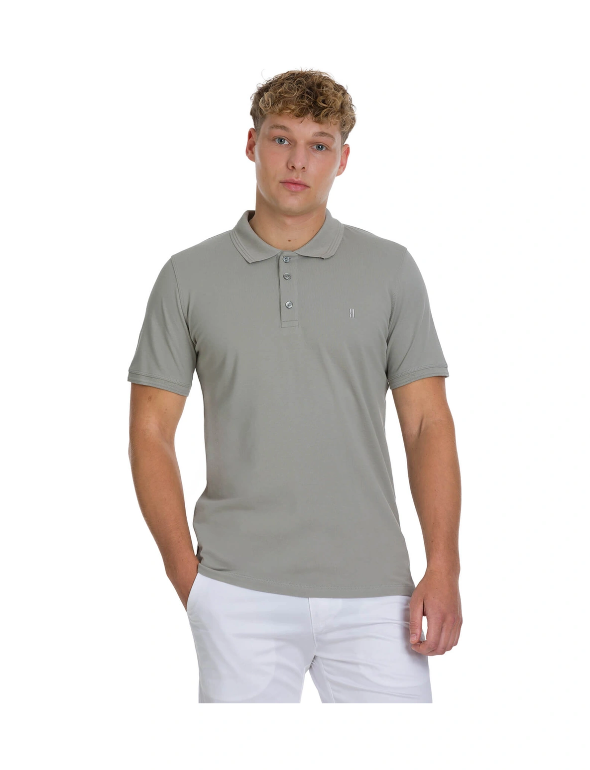 Hatemoğlu Haki Regular Fit 100% Pamuklu Polo Yaka Tişört 35223 497062