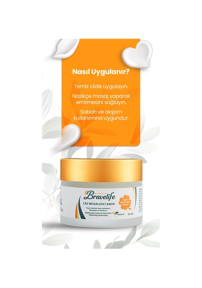 Aydınlatıcı Eşitleyici Nemlendirici A-b5-e Vitamin Arbutin Panthenol Vegan Cilt Beyazlatıcı Krem 50 Ml